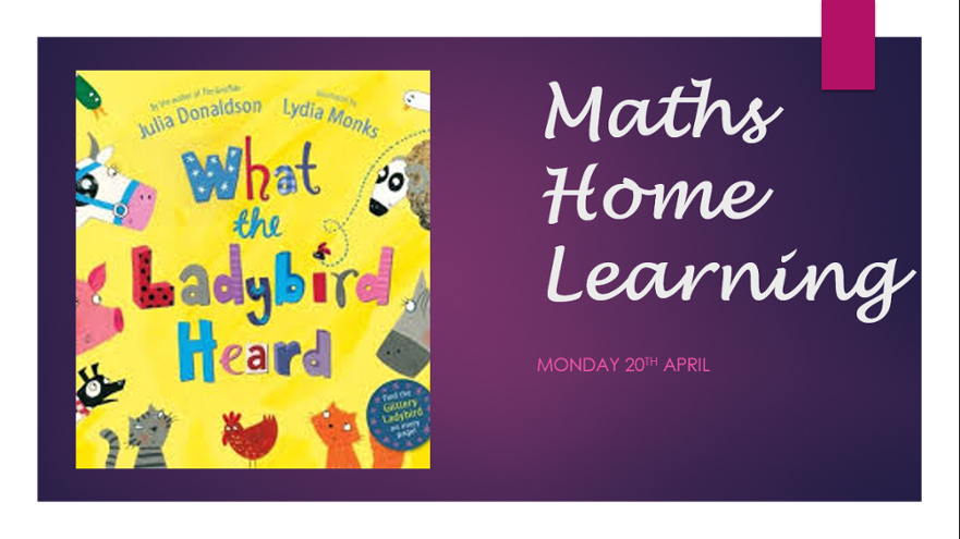 home learning  20th April